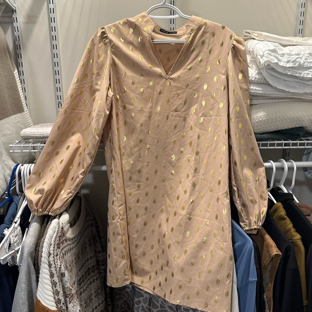 Shein small long sleeve dress